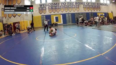 144 lbs Round 4 (8 Team) - Sergio Declet, Oviedo WC vs Jaiden Zajni, VSUS Athletics RTC