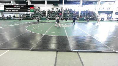 145 lbs Cons. Round 3 - Ariana Gonzalez, Gannon University vs Grace O`Korn, West Liberty