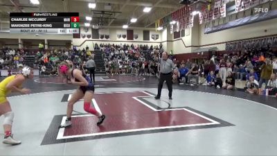 JV-13 lbs Quarterfinal - Makinzee Petre-King, Benton Community vs Charlee McCurdy, Marion