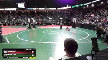 70 lbs Cons. Round 3 - Audrey Etter, PAU3 vs Eliza Wright, TWM1