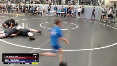 250 lbs Round 1 - Sean Fairchild, Juneau Youth Wrestling Club Inc. vs Tyson Foster, Juneau Youth Wrestling Club Inc.