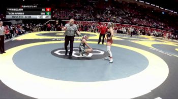 G-155 lbs 3rd Place Match - Lori Grimes, G-Marysville vs Vivi Legato, G-Archbold