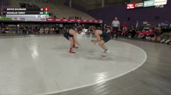 157 lbs Placement Matches (16 Team) - Bryce Boumans, Grand View (Iowa) vs Douglas Terry, Life University