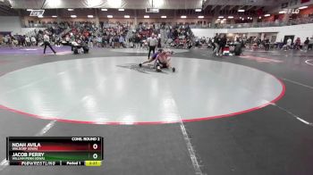 149 lbs Cons. Round 2 - Jacob Perry, William Penn (Iowa) vs Noah Avila, Waldorf (Iowa)