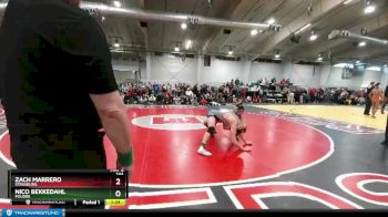 144 lbs Semifinal - Zach Marrero, Strasburg vs Nico Bekkedahl, Poudre