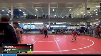 110 lbs Round 1 (8 Team) - Cael Smith, Columbus Desales vs Crorben Bissett, Mentor