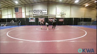 49 lbs Quarterfinal - Pryce Patton, Madill Takedown vs Cole Terrell, Shelton Wrestling Academy