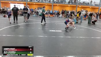 70/75 Round 1 - Blye Cockrell, Ninety Six Wrestling vs Joseph Peavy, Coastal Elite Wrestling