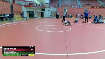 75 lbs Cons. Round 7 - Zavier Acuna, Region Wrestling Academy vs Ethan Bayliss, CIA