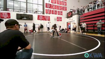 37-40 lbs Quarterfinal - Lynnen Holt, Ponca City Wildcat Wrestling vs AJ Smith, Little Axe Takedown Club