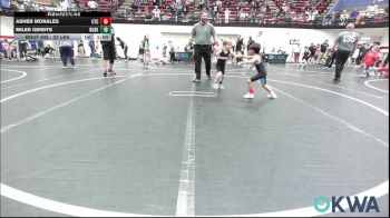 37 lbs Final - Asher Morales, Comanche Takedown Club vs Miles Gerdts, Husky Wrestling Club