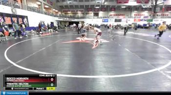 165 lbs Cons. Round 2 - Rocco Horvath, Cumberland (Tenn.) vs Trentin Helton, Missouri Baptist University