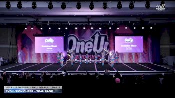 Evolution Cheer - Teal Rage [2026 L2 Senior - D2 - Small Day 2] 2026 One Up Grand Nationals