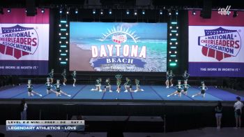 Legendary Athletics - Love [2026 L2.2 Mini - PREP - D2 Day 1] 2026 NCA Daytona Beach Classic