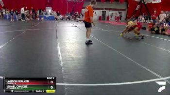 113 lbs Round 2 (4 Team) - Ismael Chaidez, Glenbard East vs Landon Walker, Canton