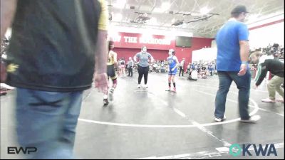 85 lbs Rr Rnd 1 - Millicent Goodgion, Chandler Takedown Club vs Clementina Zapata, OKC Saints Wrestling