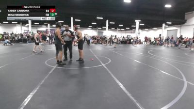 120 lbs Champ. Round 1 - Ayden Cardona, N/A vs Jekai Sedgwick, Forge