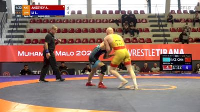 57 kg Quarterfinal - Amanda Martinez, USA vs Sezim Zhumanazarova, KGZ