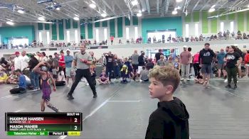 44 lbs Round 9 (10 Team) - Maximus Hansen, Glasgow WA vs Mason Maher, Finger Lakes Elite Black