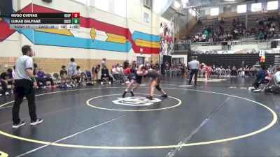 215 lbs Placement Matches (16 Team) - Lukas Balfanz, Campbell County vs Hugo Cuevas, Rock Springs