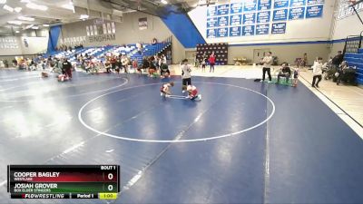 71-74 lbs Round 1 - Josiah Grover, Box Elder Stingers vs Cooper Bagley, Westlake