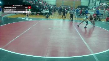 157 lbs Quarterfinal - Jasper Allison, Central Missouri vs Kadence Roop, NEO