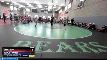 49 lbs Round 2 - Waylon Martin, Mountain Man Wrestling Club vs Taft Strait, Marsh Valley