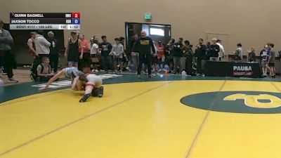 106 lbs Champ. Rd Of 32 - Quinn Bagnell, River Wrestling Club vs Jaxson Tocco, KD6