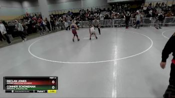 98 lbs 7th Place Match - Declan Jones, Ascend Wrestling Academy vs Conner Schoneman, Immortal Athletics WC