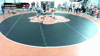 110 lbs Semis - Damian Kemble, Samurai Wrestling Club vs Rooney Olmedo, Michigan West Wrestling Club