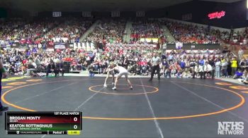 3-2-1A 113 1st Place Match - Brogan Monty, Beloit vs Keaton Rottinghaus, Seneca-Nemaha Central