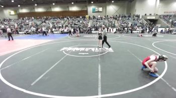 80 lbs Semifinal - Berkley Anderson, Small Town WC vs Tori Conn, Illinois Valley YW