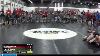 105 lbs Round 3 (8 Team) - Elijah Scriven, Legacy Red vs Cadon Waatti, Legacy National