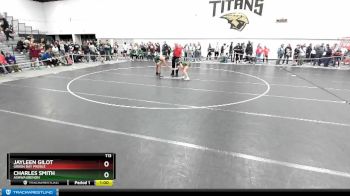 113 lbs Cons. Round 2 - Charles Smith, Ashwaubenon vs Jayleen Gilot, Green Bay Preble