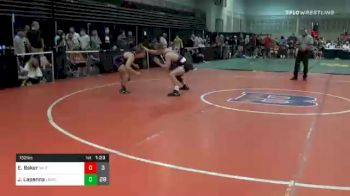 152 lbs Prelims - Ethan Baker, Virginia Team Predator vs Joey Lapenna, Lost Boys WC