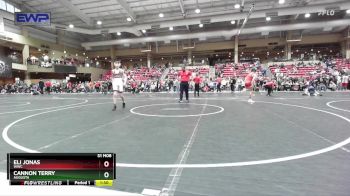 110 lbs Champ. Round 1 - Eli Jonas, WWC vs Cannon Terry, Augusta