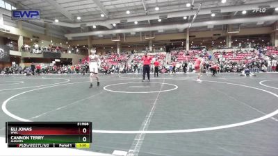 110 lbs Champ. Round 1 - Eli Jonas, WWC vs Cannon Terry, Augusta