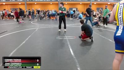 Cons. Round 3 - Conner Thomas, Liberty Youth Wrestling vs John Chapman Ii, Swamp Rabbit Wrestling