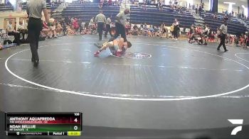 108 lbs Round 5 (6 Team) - Anthony Aquafredda, The Untouchables Black vs NOAH BELLUE, MF Savages