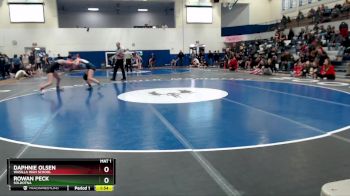 126G Quarterfinal - Rowan Peck, Soldotna vs DAPHNIE OLSEN, Wasilla High School