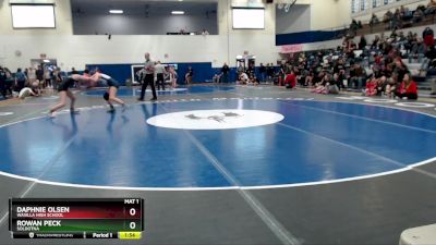 126G Quarterfinal - Rowan Peck, Soldotna vs DAPHNIE OLSEN, Wasilla High School