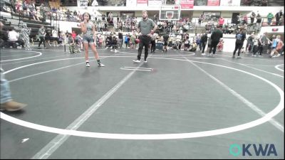 80-84 lbs Rr Rnd 1 - Rocky Witcosky, Team Nomad vs Milla Poeling, MARLOW OUTLAWS JH