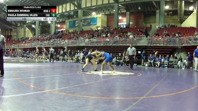 140 lbs Round 1 (6 Team) - Emaura Womas, Bennington vs Paula Esmeral Ulles, Eaglecrest