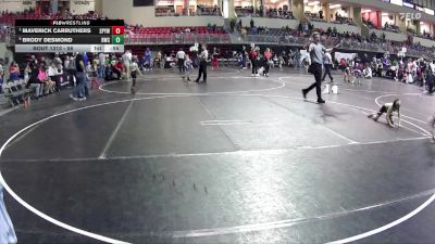 56 lbs Semifinal - Maverick Carruthers, St Paul Youth Wrestling vs Brody Desmond, Blair Wrestling Club