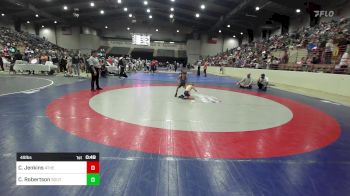 49 lbs Semifinal - Caleb Jenkins, Athens Christian Wrestling vs Colt Robertson, South Georgia Takedown Club