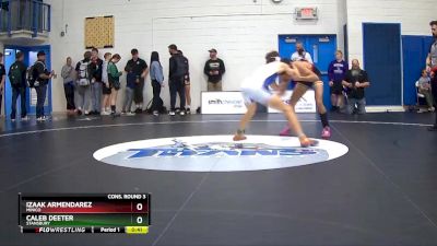 150 lbs Cons. Round 3 - Caleb Deeter, Stansbury vs Izaak Armendarez, Minico