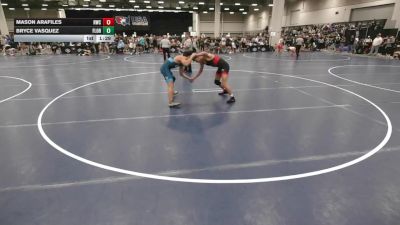 144 lbs Champ. Rd Of 128 - Bryce Vasquez, Florida vs Mason Arafiles, Reddot Wrestling Club