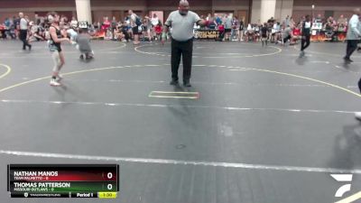 105 lbs Round 4 (6 Team) - Nathan Manos, Team Palmetto vs Thomas Patterson, Missouri Outlaws