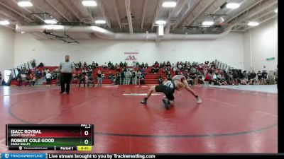 126 lbs Cons. Semi - Isacc Roybal, Rocky Mountain vs Robert Cole Good, Eagle Valley