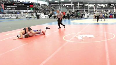 6 - 126 lbs 5th Place Match - Logan Katz, Battlefield vs Dennis Bruin, Grassfield